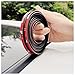 KIFIDAN 14MM x 23FT TShape Car Sunroof Seal Rubber Edge TrimCuttable Automotive Weather Stripping with Self Adhesive for WindshieldUniversal Rubber Seal Strip for Car Truck SUV 14mm23ft - Image 2