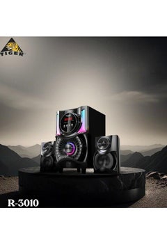 تايجر R-3010 طقم سماعات صب ووفر 3 قطع  - Image 2