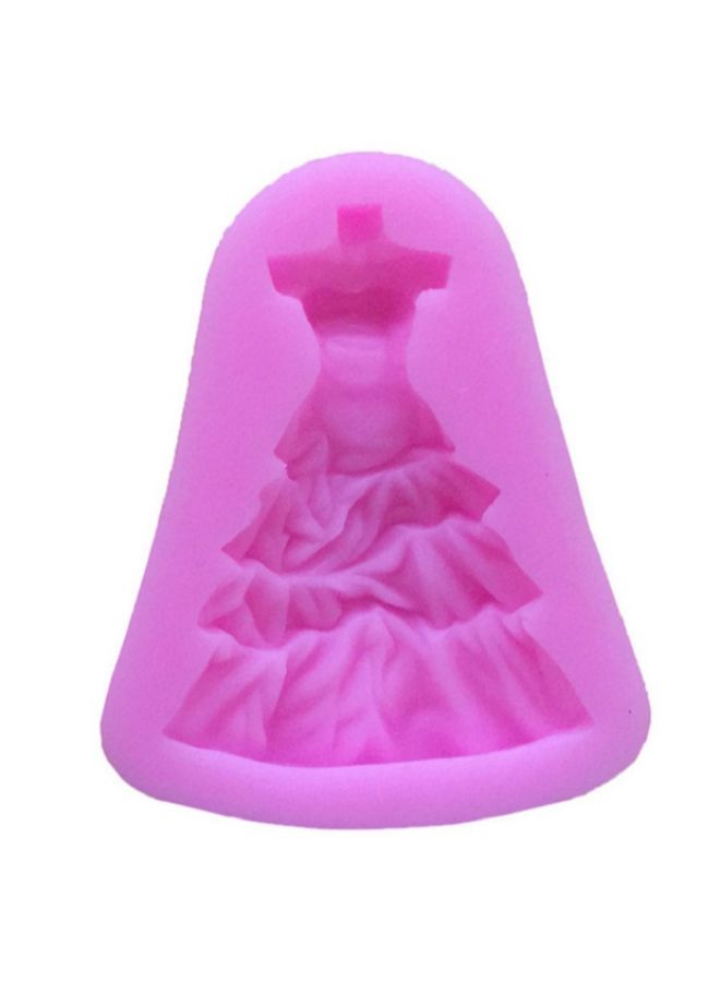 Fondant Mould Cake Decor Icing Paste Mold Pink - Image 2