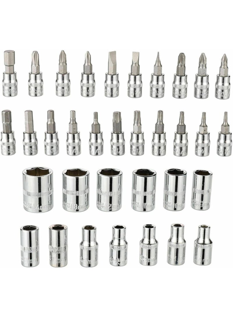 BLOOMING TIME 46-in-1 Multi-purpose Combination Socket Tool Kit For Diy & Repair - Image 2