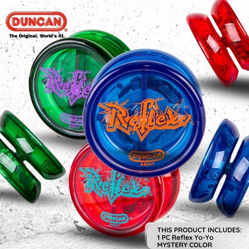 Duncan Toys Reflex Auto Return Yo-Yo - Responsive Yoyo for Kids and Adults, Ideal for Tricks and Beginner, [1] Yo-Yo, Mystery Color - Image 4