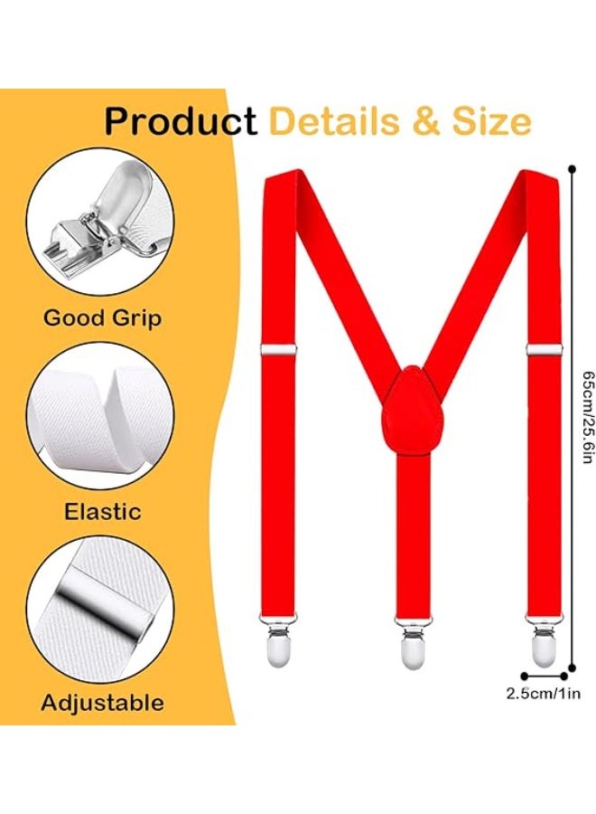 سونسر مجموعة حمالات قابلة للتعديل للأطفال مع ربطات عنق للأولاد والبنات - Image 3