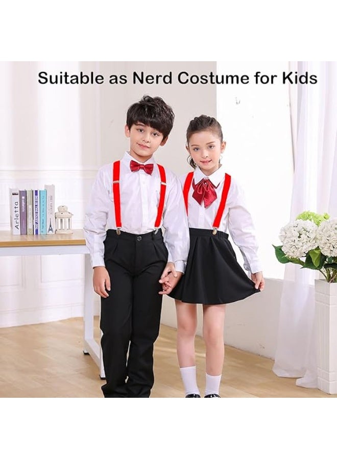 سونسر مجموعة حمالات قابلة للتعديل للأطفال مع ربطات عنق للأولاد والبنات - Image 5