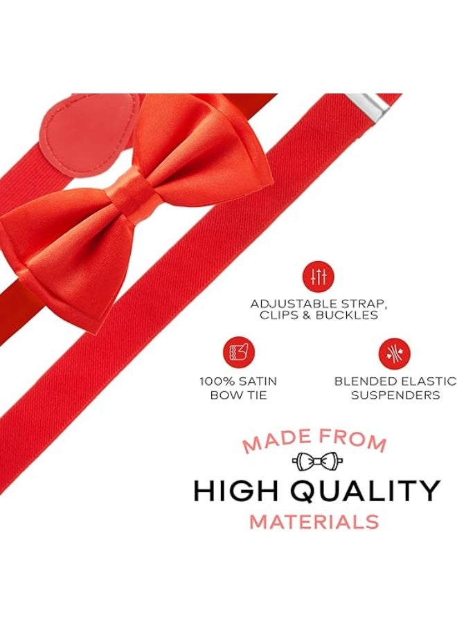 سونسر مجموعة حمالات قابلة للتعديل للأطفال مع ربطات عنق للأولاد والبنات - Image 2