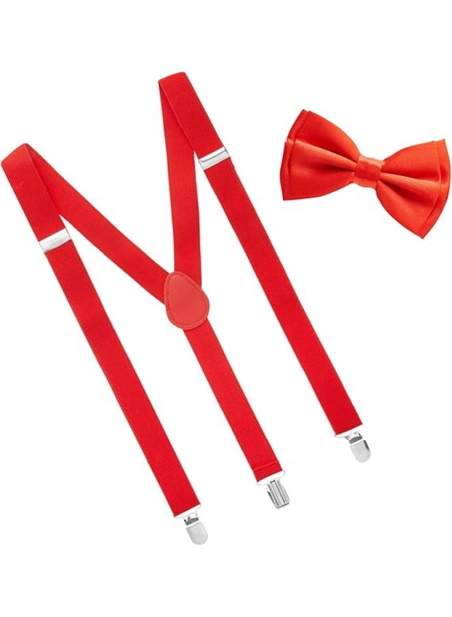 سونسر مجموعة حمالات قابلة للتعديل للأطفال مع ربطات عنق للأولاد والبنات - Image 1