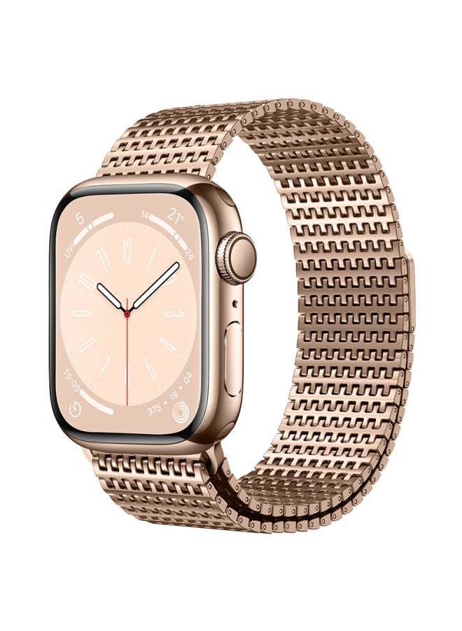 Bing Hong Apple Strap Iwatch Milanis Needle Chain Magnetic Suction Steel Strap Suitable For Applewatch Domino Strap - Image 5