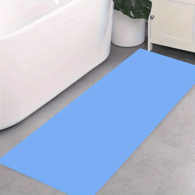 Polyester Bath Mat 40x120cm Thick Polychrome Home Decoration for Bathroom Kitchen Bedroom - Image 1