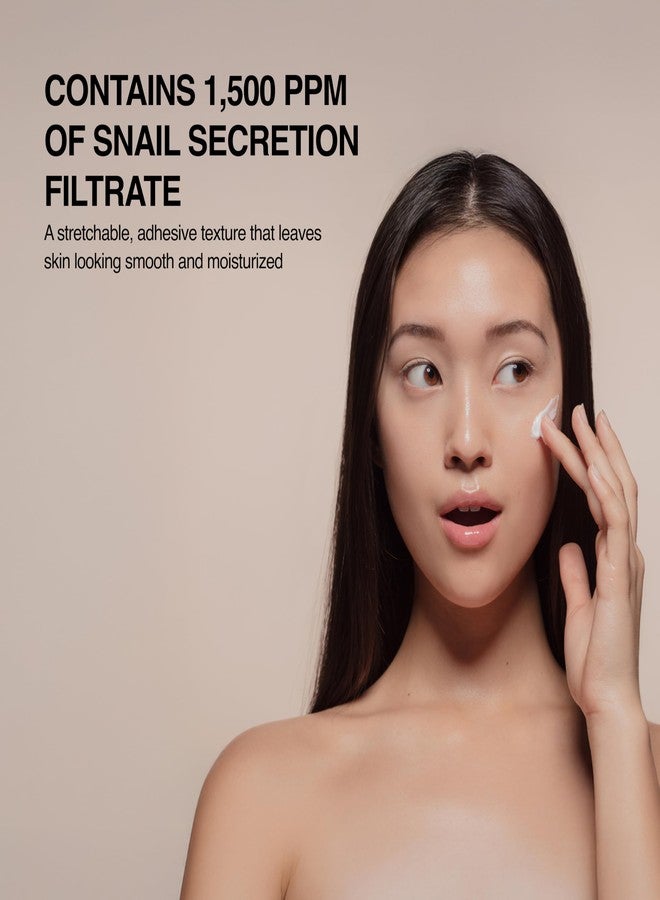 Ottie Black Signature Emulsion Hydrating Milky Face Lotion with Snail Mucin, Black Rice, Black Beans & Black Sesame, Lightweight Moisturizer for Smooth, Supple-Looking Skin, 100ml / 3.38 fl.oz - Image 2