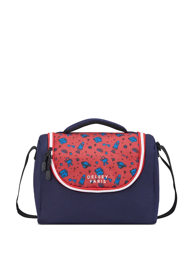 DELSEY Paris Back To School 2025 Lunch Bag – Blue (Printed)