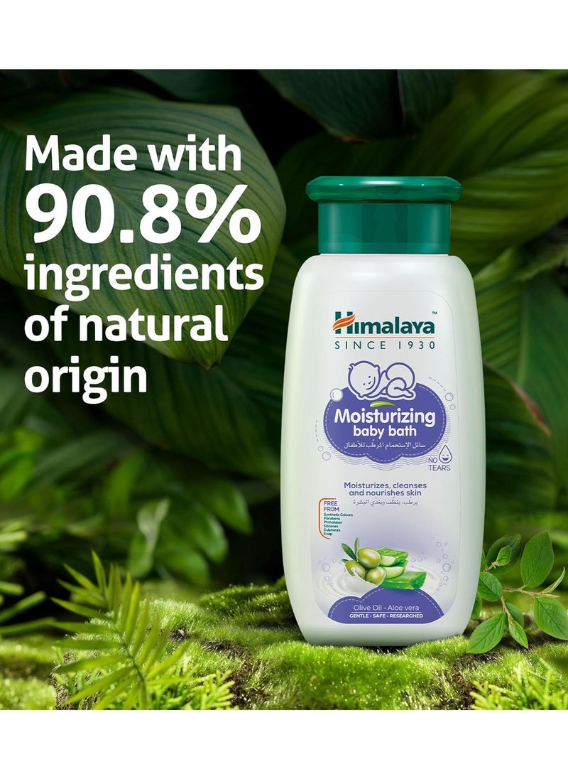 Himalaya - Moisturizing Baby Bath With Olive Oil And Aloe Vera 200 ml - Image 1