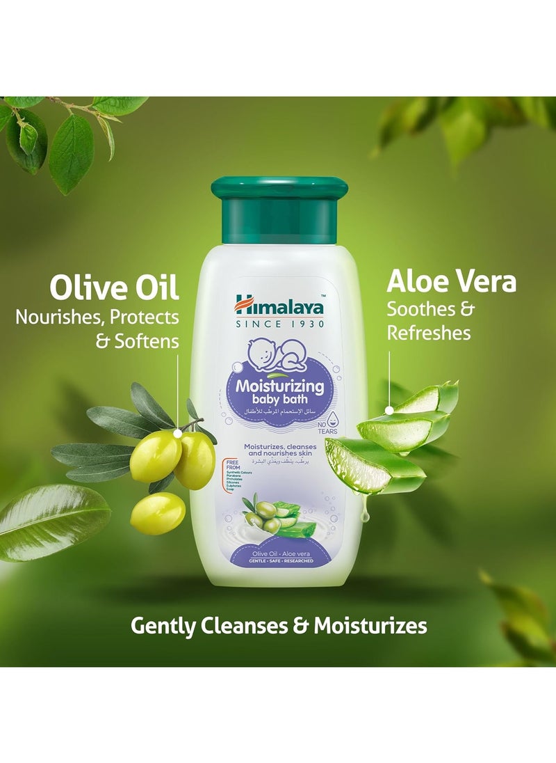 Himalaya - Moisturizing Baby Bath With Olive Oil And Aloe Vera 200 ml - Image 1