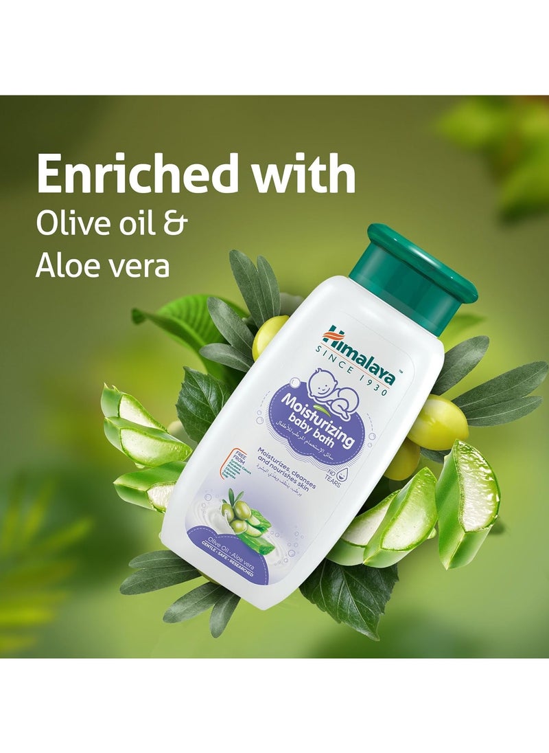 Himalaya - Moisturizing Baby Bath With Olive Oil And Aloe Vera 200 ml - Image 1