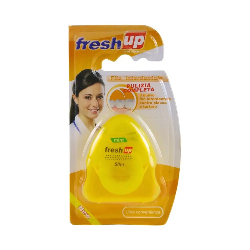 Fresh Up Interdental Floss Mint Flavor- 50m - Image 1