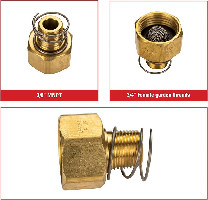 Simpson Cleaning 7100355 Replacement 34Inch Female Garden Hose for Pressure Washer Pumps 38Inch MNPT Gold - Image 3