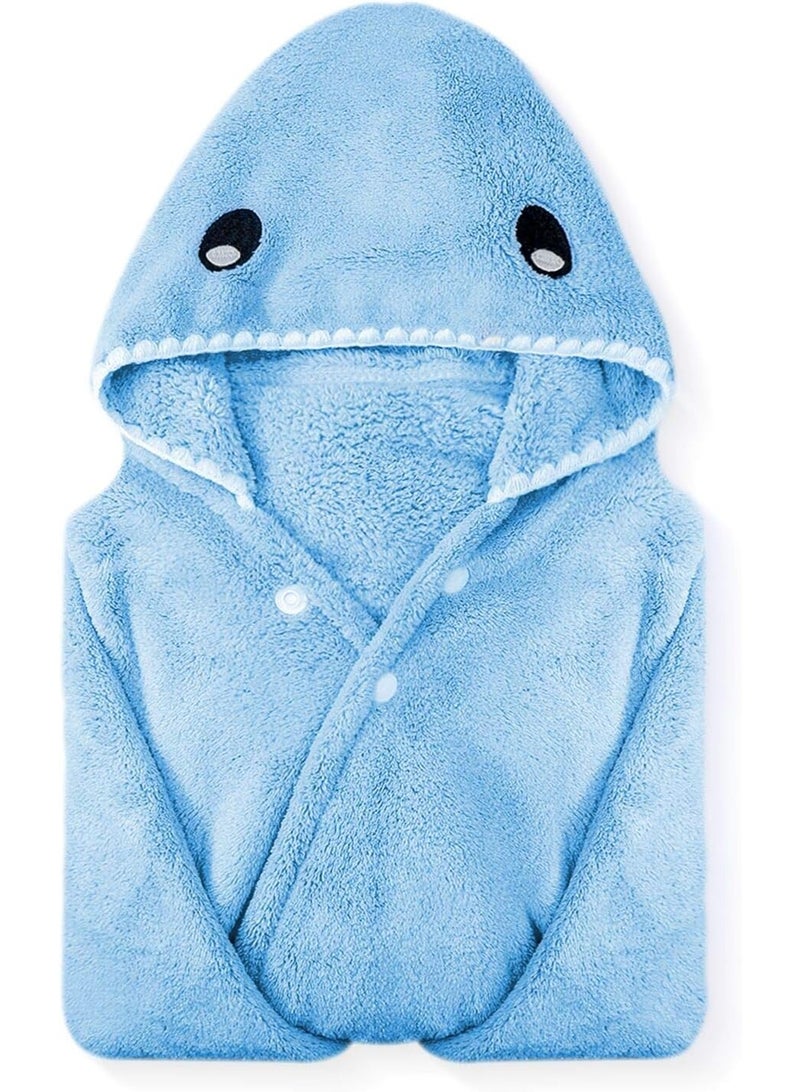 ChicAbode Kids Bath Towels, Cotton Hooded Towels, Super Soft Super Absorbent Bathrobe Blankets, Premium Oversized Poncho Robes, For Babies, Boys And Girls, For Tubs, Pools And Beaches - Image 1