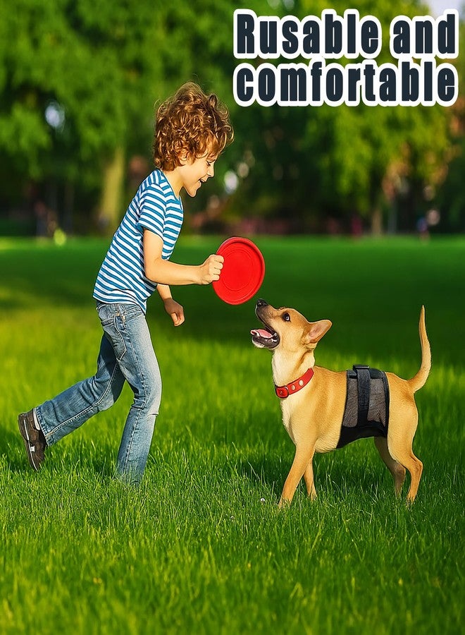 Colenumone Dog Diapers Male – Reusable & Washable Belly Bands for Dogs, Breathable Air-Mesh Fabric, High Absorbing, for Doggie & Puppy in Incontinence or Excitable Urination and Training（S） - Image 5