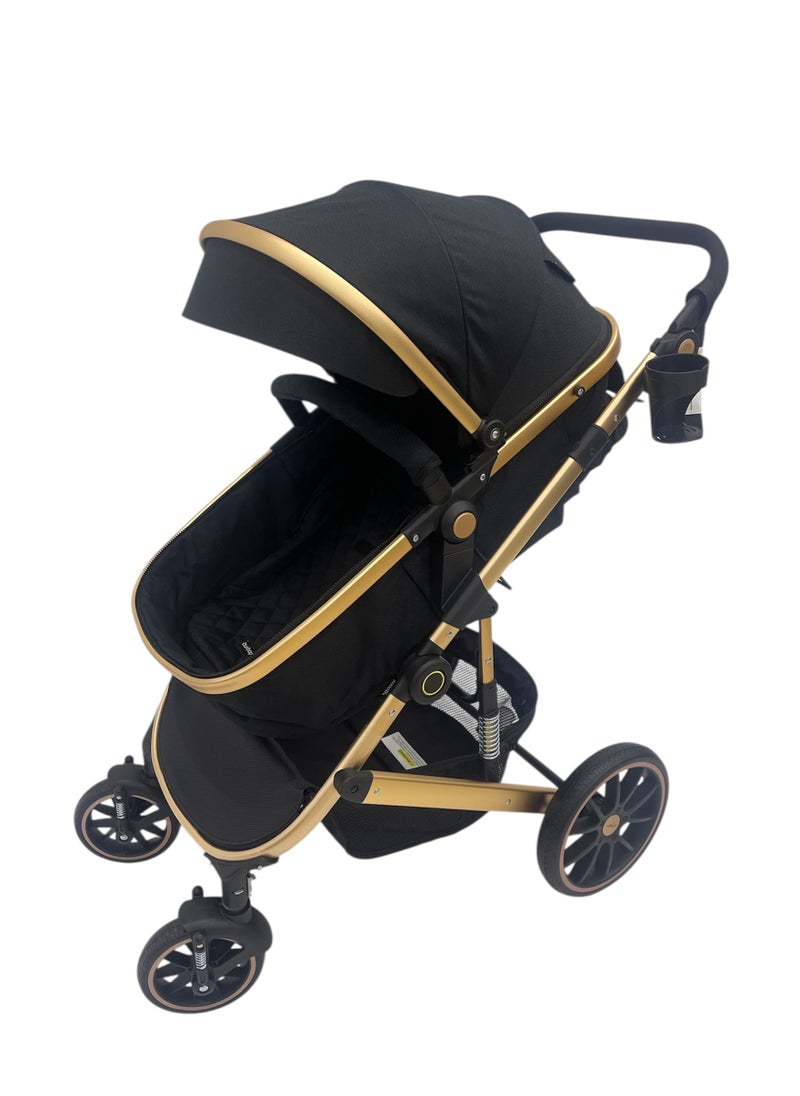 burbay 4 in 1 Baby Stroller Street Stroller, Rocking Car Chair, Sling Carrier, Mummy & Baby Accessories Bag by BURBAY  - Image 2