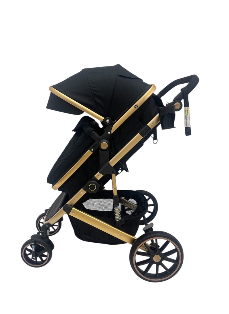burbay 4 in 1 Baby Stroller Street Stroller, Rocking Car Chair, Sling Carrier, Mummy & Baby Accessories Bag by BURBAY  - Image 5