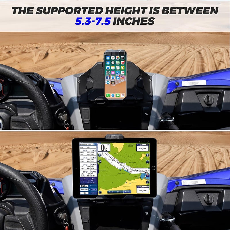 SAUTVS Electronic Device Mount with Storage Box for Yamaha YXZ 1000R/SE/SS/SS SE (2019-2023) - Image 2