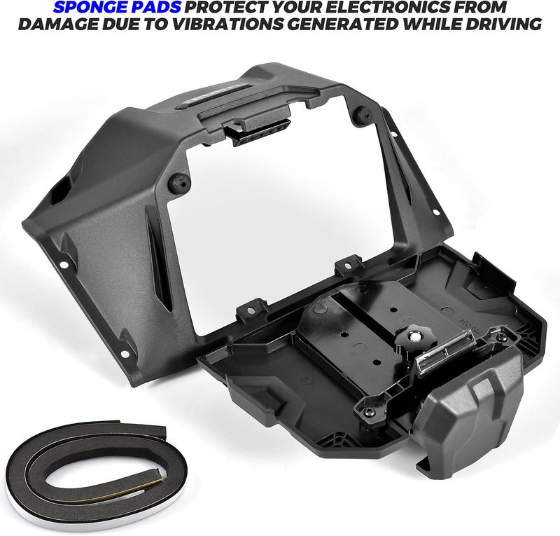 SAUTVS Electronic Device Mount with Storage Box for Yamaha YXZ 1000R/SE/SS/SS SE (2019-2023) - Image 5
