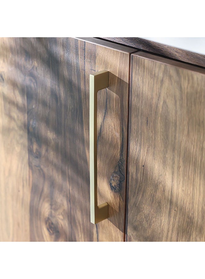 milano Milano Hazel Cabinet Handle Zinc Alloy – Stylish & Durable Pull Handle for Kitchen, Drawer, Cupboard, Wardrobe – Modern Design Furniture Handle Brushed Gold 225X27.5X6Mm  - Image 3