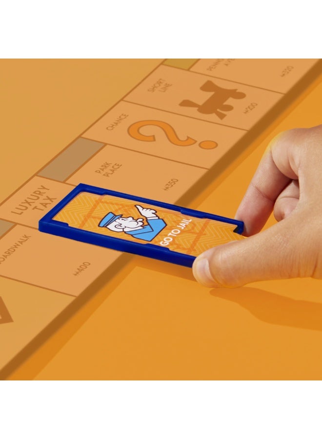 مونوبولي توسعة اذهب إلى السجن | أضف المزيد من المرح للعبة مونوبولي الكلاسيكية والعب أسرع | عمر  سنوات فما فوق | - لاعبين |  دقيقة | ألعاب لوحية عائلية - Image 4