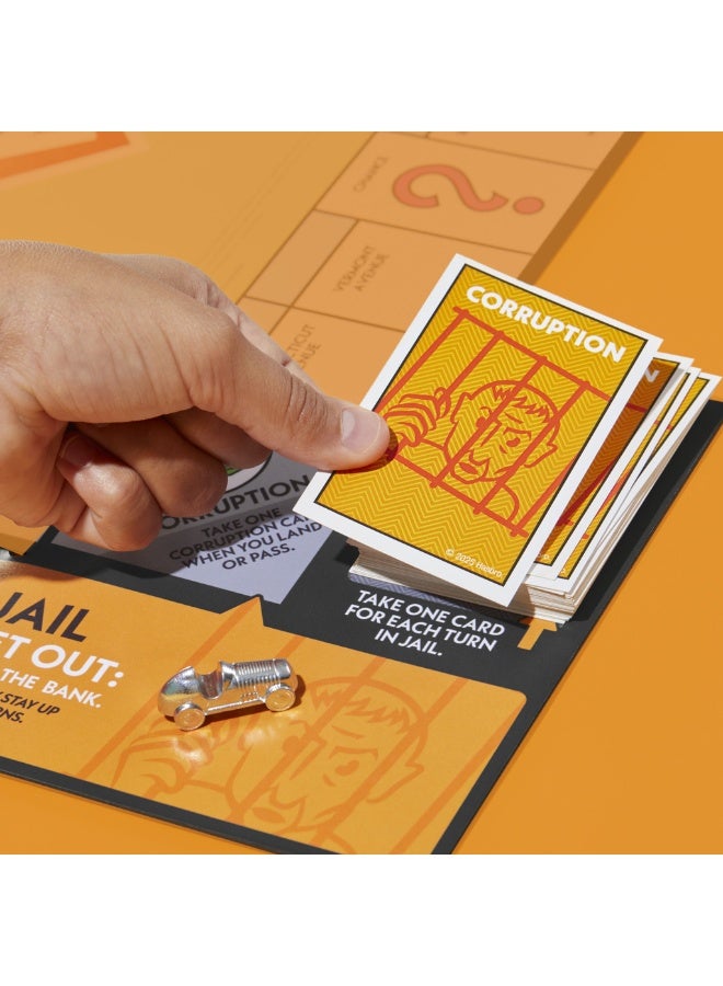 مونوبولي توسعة اذهب إلى السجن | أضف المزيد من المرح للعبة مونوبولي الكلاسيكية والعب أسرع | عمر  سنوات فما فوق | - لاعبين |  دقيقة | ألعاب لوحية عائلية - Image 3