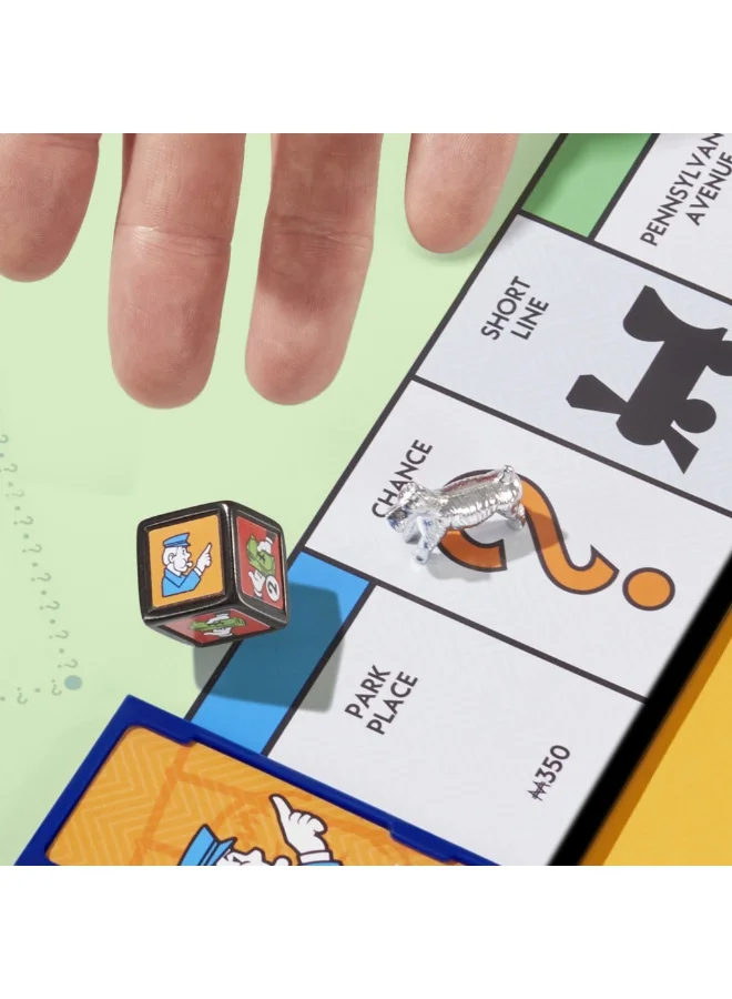 Monopoly Go to Jail EXPANSION | Add More Fun to Classic Monopoly Game and Play Faster | Ages 8+ | 2-6 Players | 40 Mins. | Family Board Games