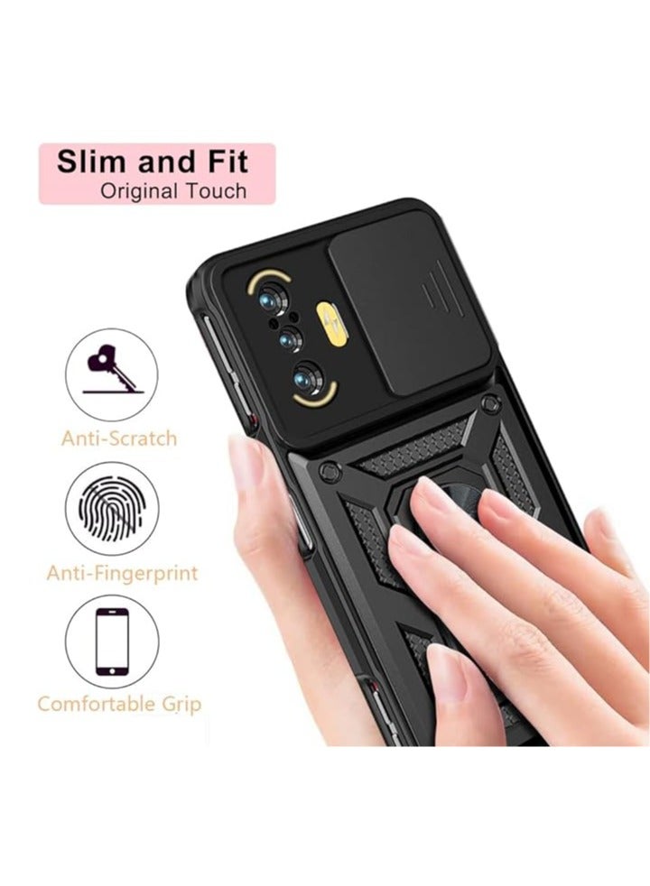 general Camera case for Xiaomi Poco F3 GT/Redmi K40 Gaming, slim full body, sleek soft TPU edges, and hard plastic back - Image 2
