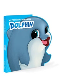 My First Shaped Board Book Dolphin Diecut Animals Picture Book For Children by Wonder House Books Hardcover