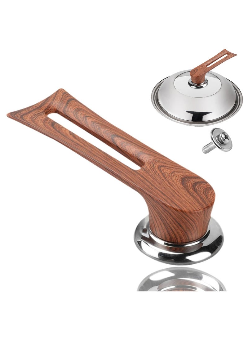 CMGTYYD Pot Lid Knob Grip Stand,Pan Lid Knob Anti-Scalding Stand - Easy Install Pan Lid Replacement Handle Cookware Holding Knob Stand for Soup Pot, Milk Pot  - Image 1