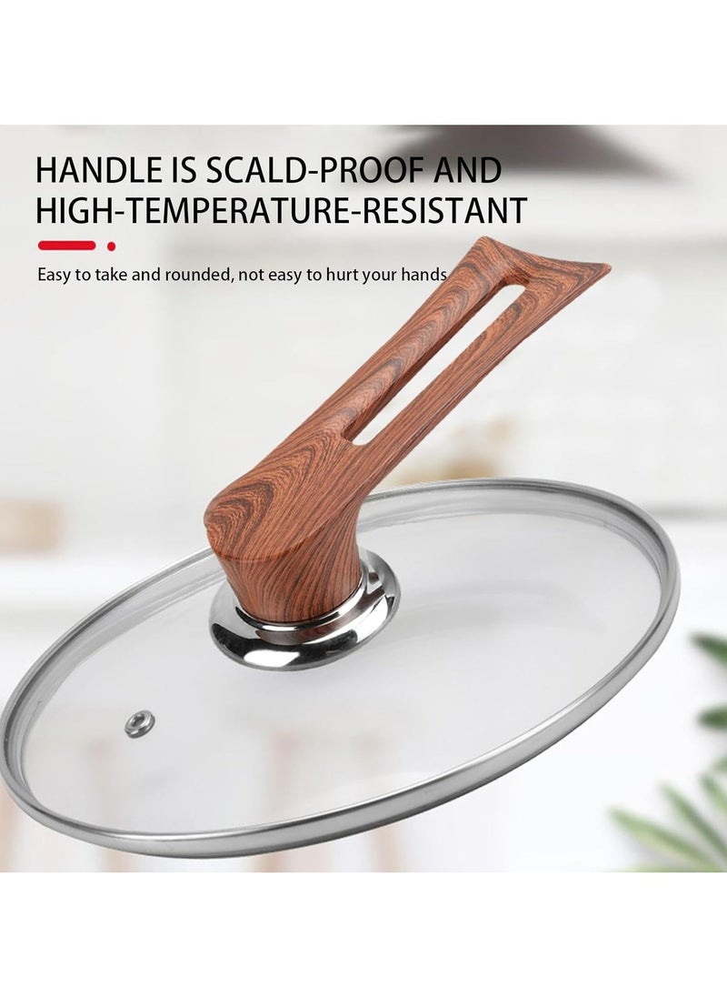 CMGTYYD Pot Lid Knob Grip Stand,Pan Lid Knob Anti-Scalding Stand - Easy Install Pan Lid Replacement Handle Cookware Holding Knob Stand for Soup Pot, Milk Pot  - Image 3