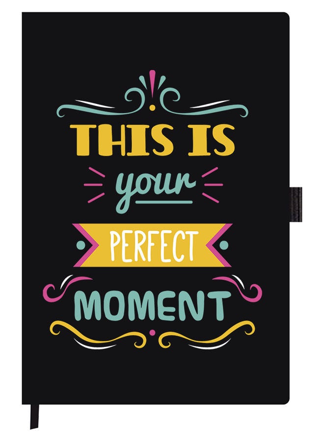 Theodor Designer A5 Thick Black Hardcover Notebook This Is Your - Image 1