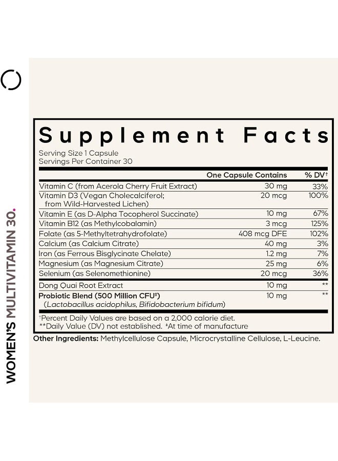 Codeage فيتامينات متعددة للنساء - 30 كبسولة - Image 2