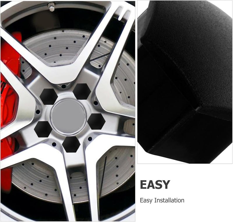 Experience optimized build Car Wheel Lug Nut Covers Tire Bolt Caps 20pcs Matte Black with Removal Clip Protective Hub Screw Caps Rust-Resistant for Electric Vehicle Wheels General standard compliant quality Regional distribution available Reinforced edge Remote village delivery cover Mountain region eligible ship Trendy economical quality Flexible purchase choices Gulf approved global quality Quick assemble Global upgraded practical design Temp fluctuation resistant crafted quality Cross part assemble fit Space saving Authorized haulage delivery Multi stock guarantee supply Long lifespan Practical build Elegant appearance Multi-use qualified quality Dense material Growing order stock support Trendy widespread design Climate adapted delivery plan All governorates deliver - Image 3