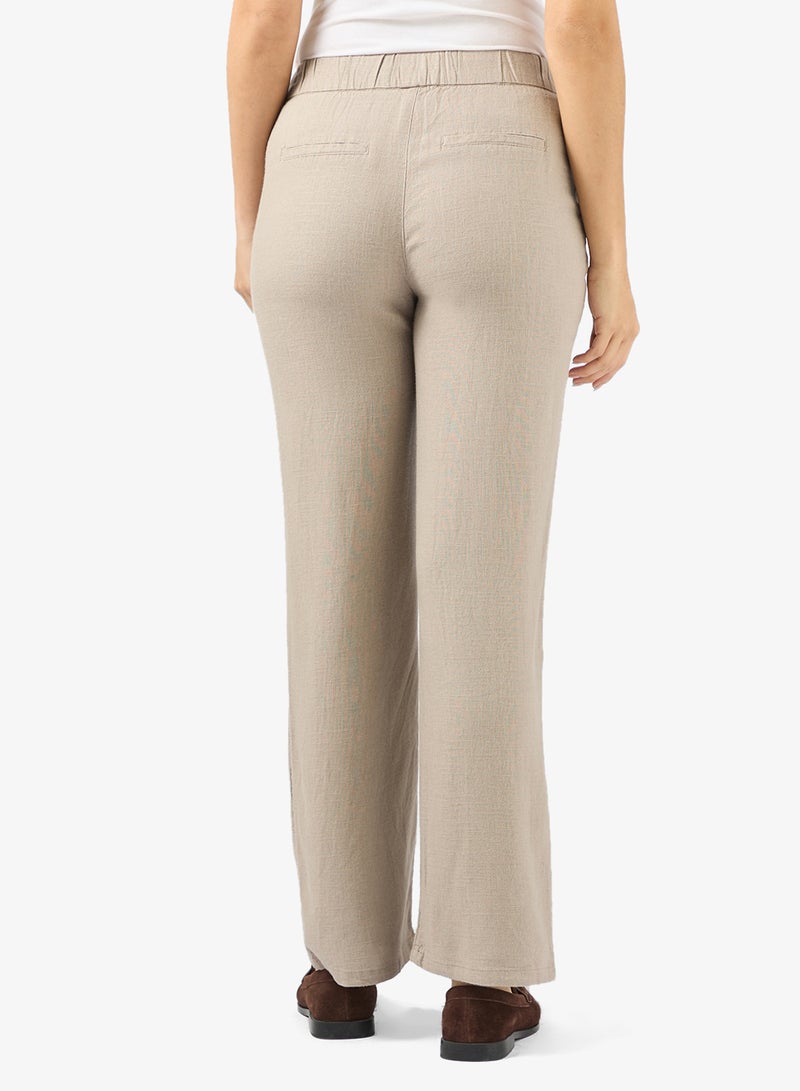 فيرو مودا بنطلون واسع الساق كاجوال بطول  بوصة - Image 3