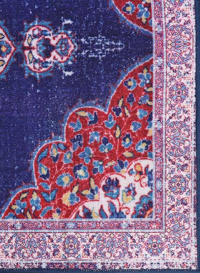 Status Contract سجاد مطبوع بتقنية ثلاثية الأبعاد مثالي لمنطقة المعيشة | سجاد وغرفة النوم | سجاد لطاولة الطعام مع قاعدة مضادة للانزلاق، أحمر فارسي، 121 × 182 سم - Image 5