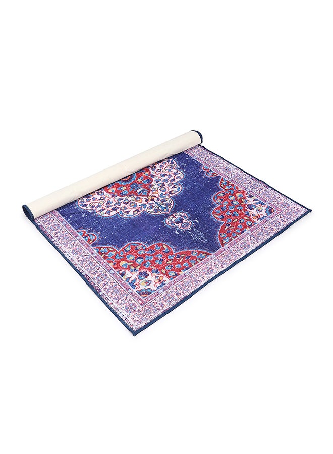 Status Contract سجاد مطبوع بتقنية ثلاثية الأبعاد مثالي لمنطقة المعيشة | سجاد وغرفة النوم | سجاد لطاولة الطعام مع قاعدة مضادة للانزلاق، أحمر فارسي، 121 × 182 سم - Image 4