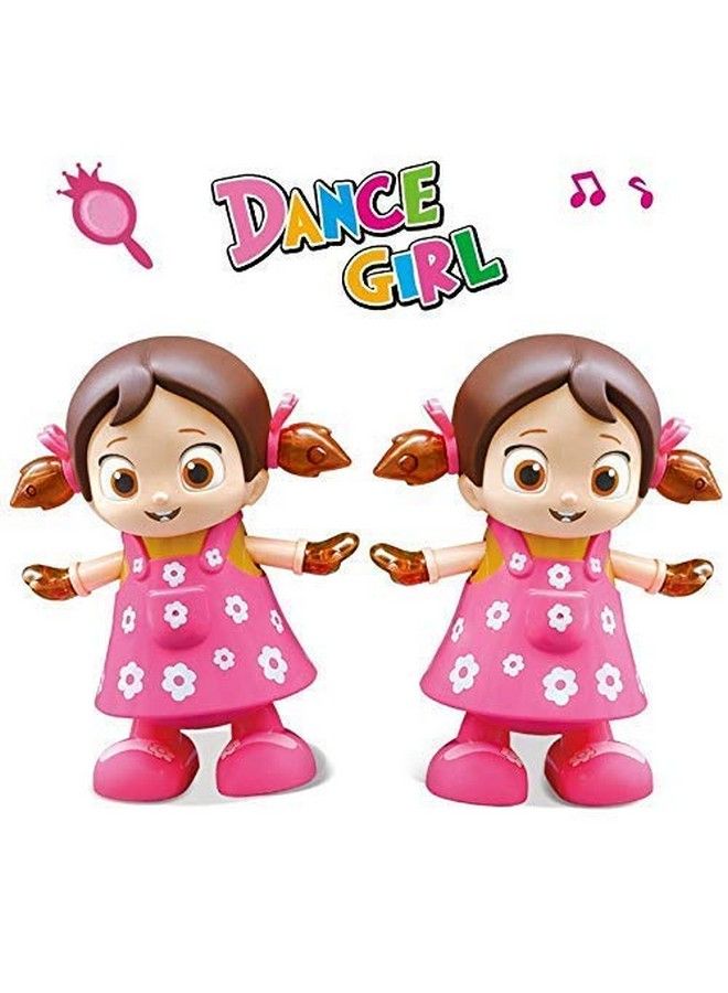 FunBlast Musical Dancing Doll With Flashing Lights Walking Singing Doll Musical Toys For 3+ Years Kids Girls Boys Multicolor - Image 4