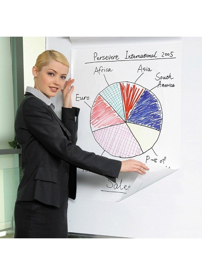 House of Quirk White Board Vinyl Wall Sticker Removable Decal Chalkboard (45 X 200 Cm) - Image 2