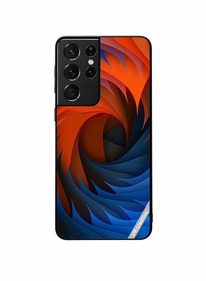 VR CREATIVE Protective Case Cover For Samsung Galaxy S21 Ultra 5G Multicolor Design - Image 1