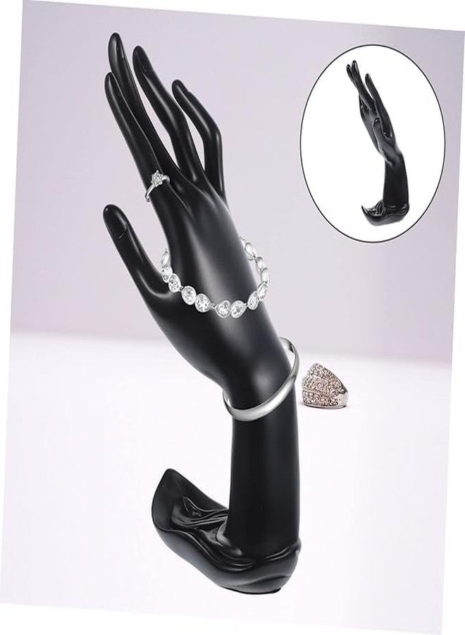 morel MANNEUIN HAND FINGER DISPLAY HOLDER STAND, JEWELLERY DISPLAY HOLDER ORGANIZER, RING HOLDER PACK 2. (9.5 INCH, BLACK) - Image 5