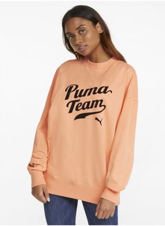 بوما شويت شيرت PUMA Team Crew Neck TR للنساء  - Image 1