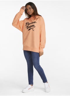 بوما شويت شيرت PUMA Team Crew Neck TR للنساء  - Image 3