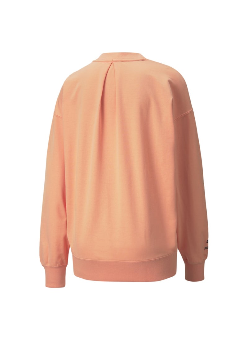 بوما - شويت شيرت PUMA Team Crew Neck TR للنساء - Image 1