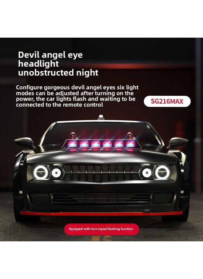 ماركة غير محددة [الإمداد المباشر] محاكاة سيارة التحكم عن بعد النسبية الكاملة لسيارة Animal SG216MAX Hellcat ذات الدفع الرباعي عالية السرعة بدون فرش RC - اللون: Sg216max نسخة بدون فرش لسيارة التحكم عن بعد - النسبة: 1:16  - Image 4