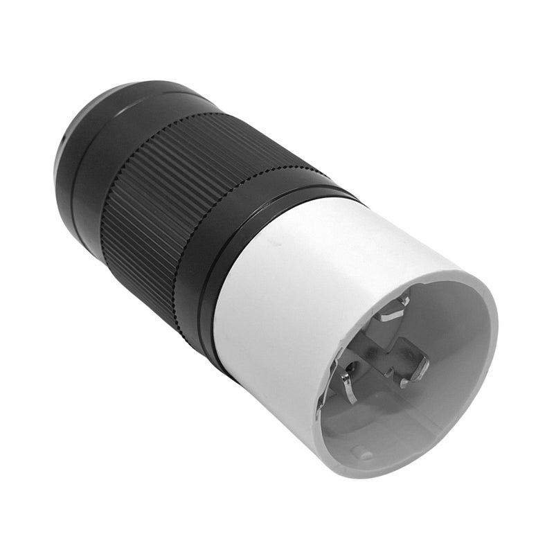 Sintron Generator Male Connector 50 Amp NEMA SS2-50P, USA/Canada Marine 4-Pin Straight Blade Plug, 3 Pole 4 Wire Grounding 125V/250V, ETL Listed, Twist Locking Plug 50A CS6365 12500 Watts - Image 1
