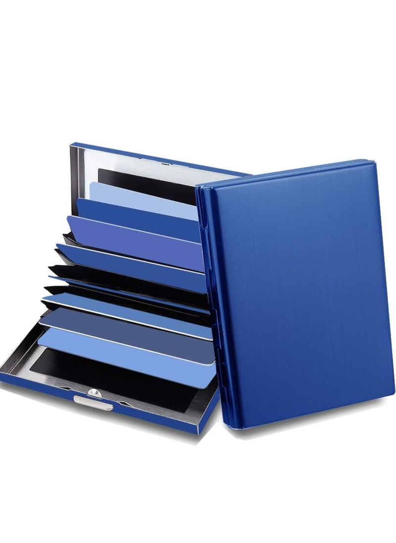 T NEWFUN Metal credit card holder 10 cards  - Image 1