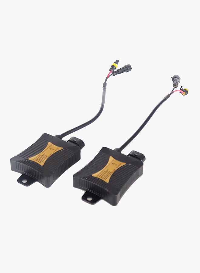 إسكدنيا مجموعة مصابيح أمامية زينون مقاس H7 بجهد 12 فولت وقدرة 55 وات طراز 15000K - Image 3