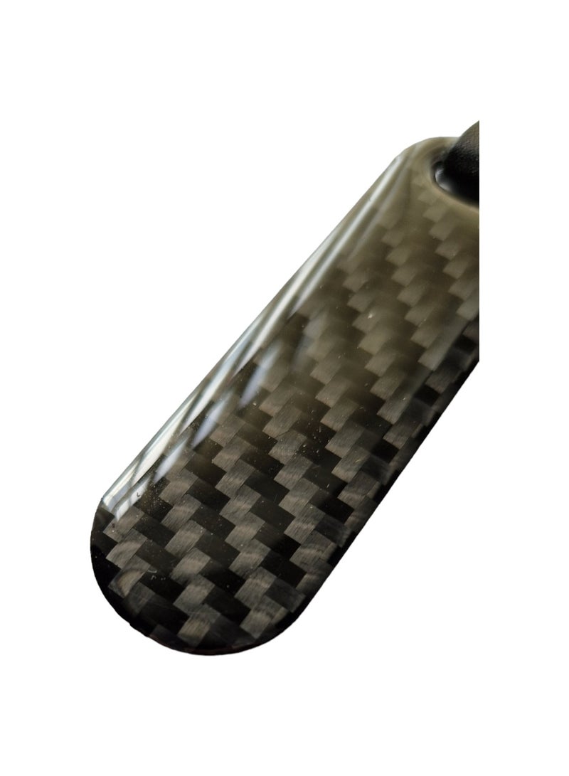 Carbon Fibre Key Ring for BMW Accessories M Stripes Gift Keychain - Image 2